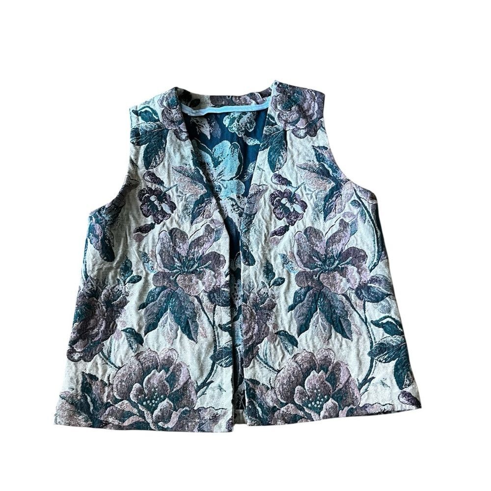 Floral Sleeveless Vest
